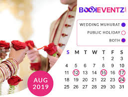 2019 Marriage Dates Hindu Muhurat Wedding Dates 2019