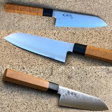 Couteau Japonais Artisanal Santoku Ryusen Gamme Fukakuryu