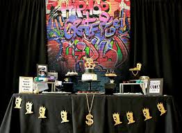 Make it a 90s night for your next prom or party theme. West Coast 90 S Hiphop Birthday Birthday Party Ideas Photo 6 Of 16 Catch My Party