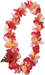 Flower Lei Sticker Flower Lei Plumeria Flowers Flowers