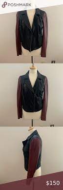 Halogen Leather Jacket Floral Leather Jacket Grey Leather Jacket Combo Dress