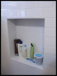 Robin6 Shower Niche Tile Shower Niche Subway Tile Shower Niche