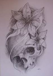 Black And White Feminine Black And White Sugar Skull Tattoo Tattoo Ideas Skull Tattoos Sugar Skull Tattoos Skull Tattoo