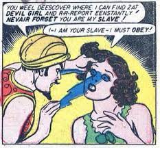 Classic Wonder Woman Hypnotic Comic Book Cover Hypnosis