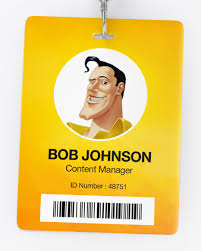 ✓ free for commercial use ✓ high quality images. Vertical Id Card Mockup Top View In Object Mockups On Yellow Images Object Mockups