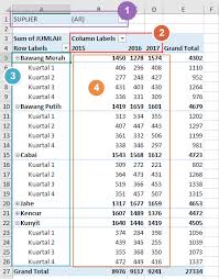 Maybe you would like to learn more about one of these? Cara Membuat Pivottable Excel Untuk Membuat Laporan Dan Analisis Data