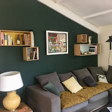 Salon Cosy Dans Les Tons De Vert Salon Vert Vie Confortable Deco Salon