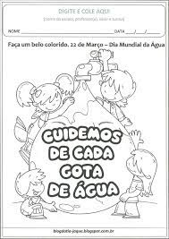 Dia mundial da agua para pintar e imprimir. Dia Da Agua Para Colorir Atividades Para Educacao Infantil Dia Da Agua Atividades Sobre A Agua