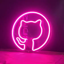 Github LED Neon Sign - Etsy Hong Kong
