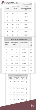 Torrid Swim Size Charts Use These Charts To Help You Find