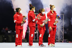Jul 24, 2021 · the team has not lost a world championship or an olympics team event since 2010, and is trying to win its third straight olympic gold medal. Why There Are Only 4 Gymnasts On The Us Tokyo Olympic Team Popsugar Fitness
