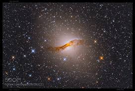 About 60% of the width of the milky way. Centaurus A Ngc 5128 A Peculiar Galaxy By Mikeoday Galaxies Peculiar Ngc