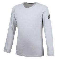 Details About Adidas Men Atc Long Sleeve Jersey Light Gray Football Training T Shirt Aj4796