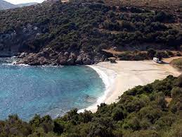 Evia chiliadou εύβοια χιλιαδού beach sea παραλία θάλασσα mer égéen plage. Mageiras Beach Evia Paralia Mageiras Eyboia Mapio Net