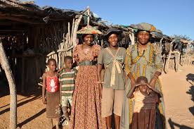 On average, only one homestead in a cluster has a field. Family Structure Herero Tribe Of Africa