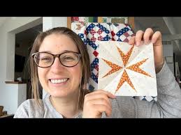 2023 Scrappy Sampler- Block 40- foundation paper piecing quilt block  tutorial
