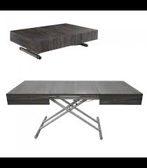 Table modulable basse / haute archimède présentée par boulon blanc au salon maison&objet septembre 2015. Table Basse Relevable Extensible 190cm 8 Personnes