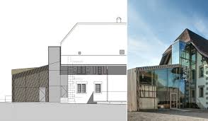 Onderhoudsvrij tuinhuis kubus panama volkunststof antraciet 290 x 250 tuinhuis tuinhuizen schuifdeur Gotthelf Zentrum Emmental Anbau