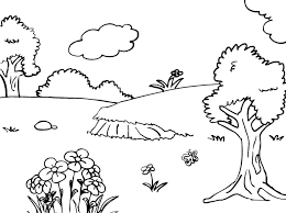 Cara gradasi warna ep 89 tema gambar pemandangan rumah. Gambar Mewarnai Pegunungan