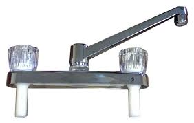 Today's updated kitchens should have faucets with diverse functionality, modern design and strong by extension, this means that you'll be getting twice the durability of a standard kitchen faucet. Mobile Home Standard Kitchen Faucet For Mobile Home Manufactured Housing