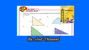 Jawaban matematika kelas 8 semester 2 halaman 11 nomor 1. Ayo Kita Berlatih 6 4 No 1 5 Matematika Kelas 8 Bab 6 Teorema Pythagoras Hal 40 42 Youtube