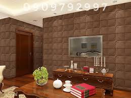 Xốp Dán Tường Giả Da