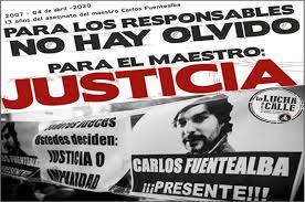 La escuela carlos fuentealba mostró a la comunidad el trabajo de todo un año. A 13 Anos Del Asesinato De Carlos Fuentealba Se Reitera El Reclamo De Justicia Analisis