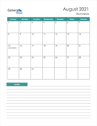 Calendar ortodox 2021 pdf download. Romania August 2021 Calendar With Holidays