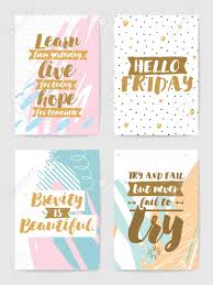 Maybe you would like to learn more about one of these? Creative Cards With Inspirational Quotes On Abstract Geometric Royalty Free Cliparts Vectors And Stock Illustration Image 60582068