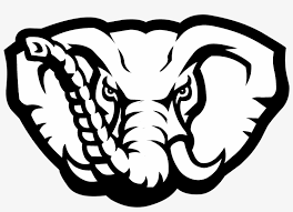 College football team logos coloring book: University Of Alabama Football Coloring Pages With Crimson Tide Logo Svg Free Transparent Png Download Pngkey