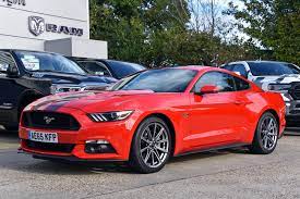 Beautiful Mustang 50 Litre V8 Premium Auto In Red For Sale In The Uk Full Dealer Facilities Ford Mustang Gt Mustang Gt Mustang