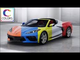 2020 corvette stingray c8 colors configurator youtube