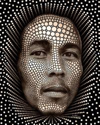 Bob marley inspired wall art print / poster a4 a3 rasta reggae jamaica one love. Bob Marley Art Art