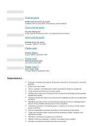 A good understanding and practical knowledge of michelin cooking. Ajez Cv
