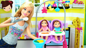 Check spelling or type a new query. Barbie Quiero Ser Ninera Barbie Cuida De Bebe Gemelos Twin Babysitter Youtube