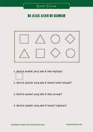 Contoh soal bahasa indonesia untuk anak tk. 35 Ide Soal Paud Belajar Pendidikan Kegiatan Sekolah