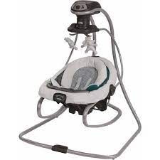 Graco Duetsoothe Baby Swing And Rocker Sapphire Walmart Com