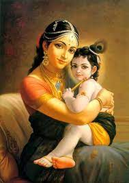 Tallenge Paper Yashoda With Krishna Poster Multicolour Religious 12 X 17 Inch Amazon In Home Kitchen