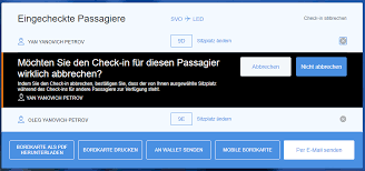 Die folgenden informationen gelten für standardprozeduren. Online Check In Aeroflot