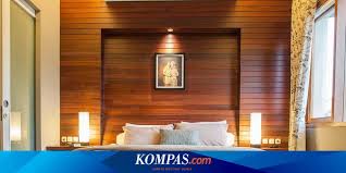 Aplikasi warna hijau pada interior rumah merupakan cara termudah serta terbaik untuk mewujudkannya. 7 Desain Dinding Kayu Untuk Kamar Tidur Elegan Halaman All Kompas Com