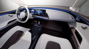 mercedes reveals all electric generation eq concept with 500km of range 400hp 51 pics carscoops mercedes benz benz mercedes