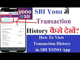 How To View A C Transaction Statement In Sbi Yono Transaction L How To Check Transaction In Sbiyono Youtube