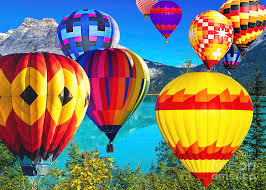 Hot air balloon puzzle 1000. Brightly Colored Hot Air Balloons 1000 Piece Adults Jigsaw Puzzle Mixed Media By Safran Fine Art