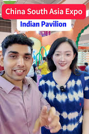 Indian pavilion in China South Asia expo Kunming