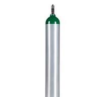 New Medical E Oxygen Aluminum Cylinder CGA870 Post Valve