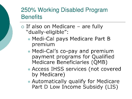 Ppt Medi Cal 250 Working Disabled Program Breaking Away