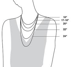Necklace And Chain Size Guide Reeds Jewelers