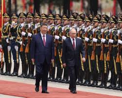 Xi Jinping and Vladimir Putin meet in Beijing less than a week after Trump visit