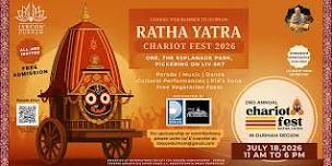Chariot Fest – Durham Region’s 2nd Annual Ratha Yatra 2026