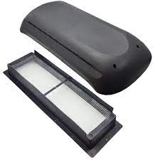 Dometic 3311236 024 Rv Refrigerator Vent Cover Base And Cap Black Refrigerator Rv Refrigerator Roof Vent Covers